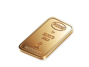 Золотой слиток 1 грамм