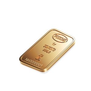 Золотой слиток 1 грамм