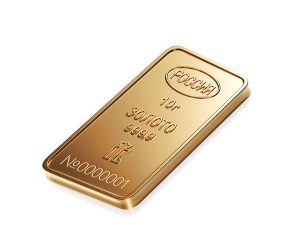 золотой слиток 10 грамм
