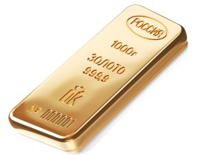 Слиток золота 1000 грамм