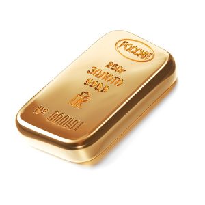 слиток золота 250 грамм