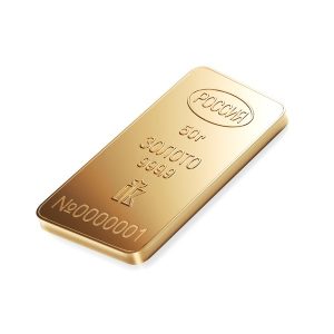 золотой слиток 50 грамм